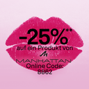25% sparen auf Manhatten Produkte bei BIPA